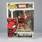 Funko POP! Marvel Absolute Carnage - Carnage Black Panther Figure #1434!
