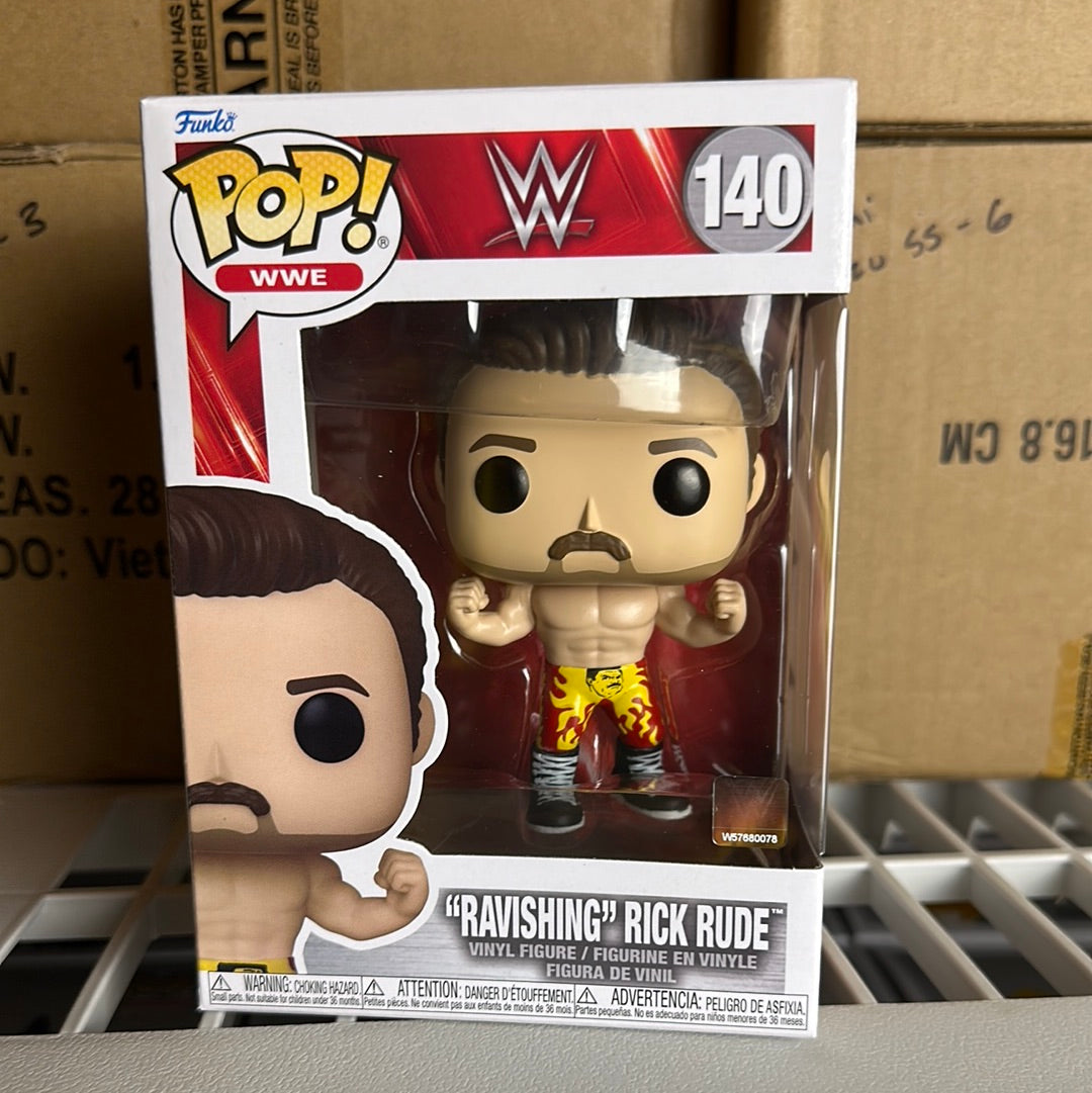 Funko Pop! WWE Ravishing Rick Rude Figure #140!