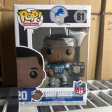 Funko POP! NFL Football Legends Barry Sanders Detroit Lions Figure #81!