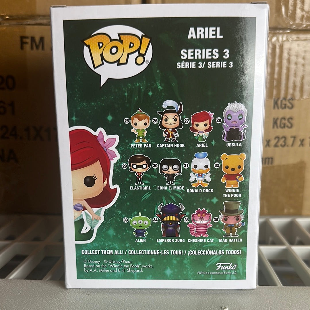 Funko Pop! Disney Little Mermaid Princess Ariel Figure #27!