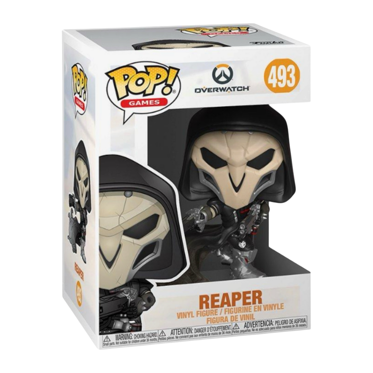 Funko POP! Games Overwatch Reaper Action Pose Figure #493!