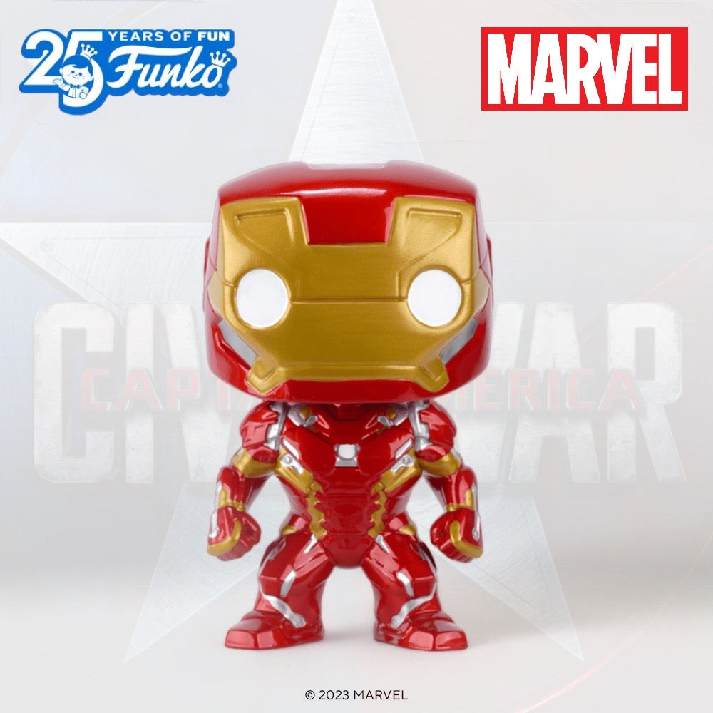 Funko POP! Marvel Captain America Civil War Iron Man #126!
