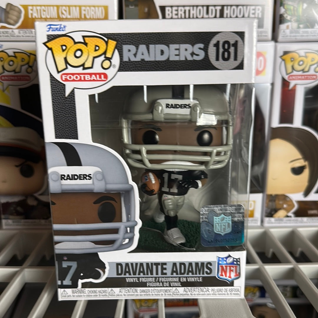 Funko POP! NFL Football Raiders Davante Adams Figure #181