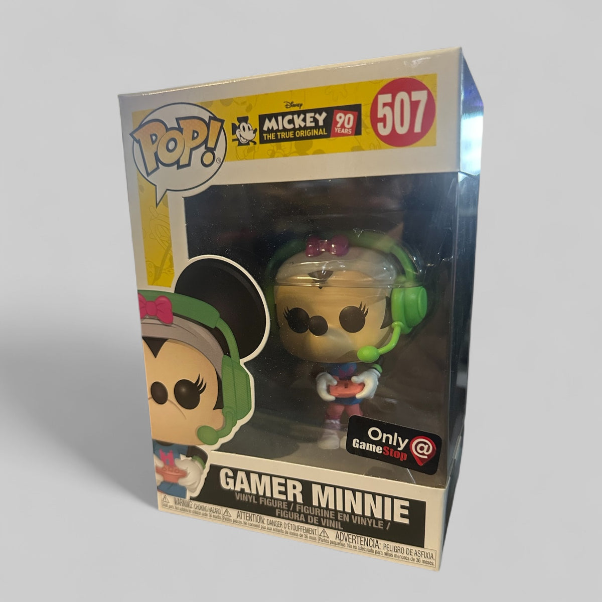 Funko Pop! Disney Gamer Minnie Mouse Exclusive Figure #507!
