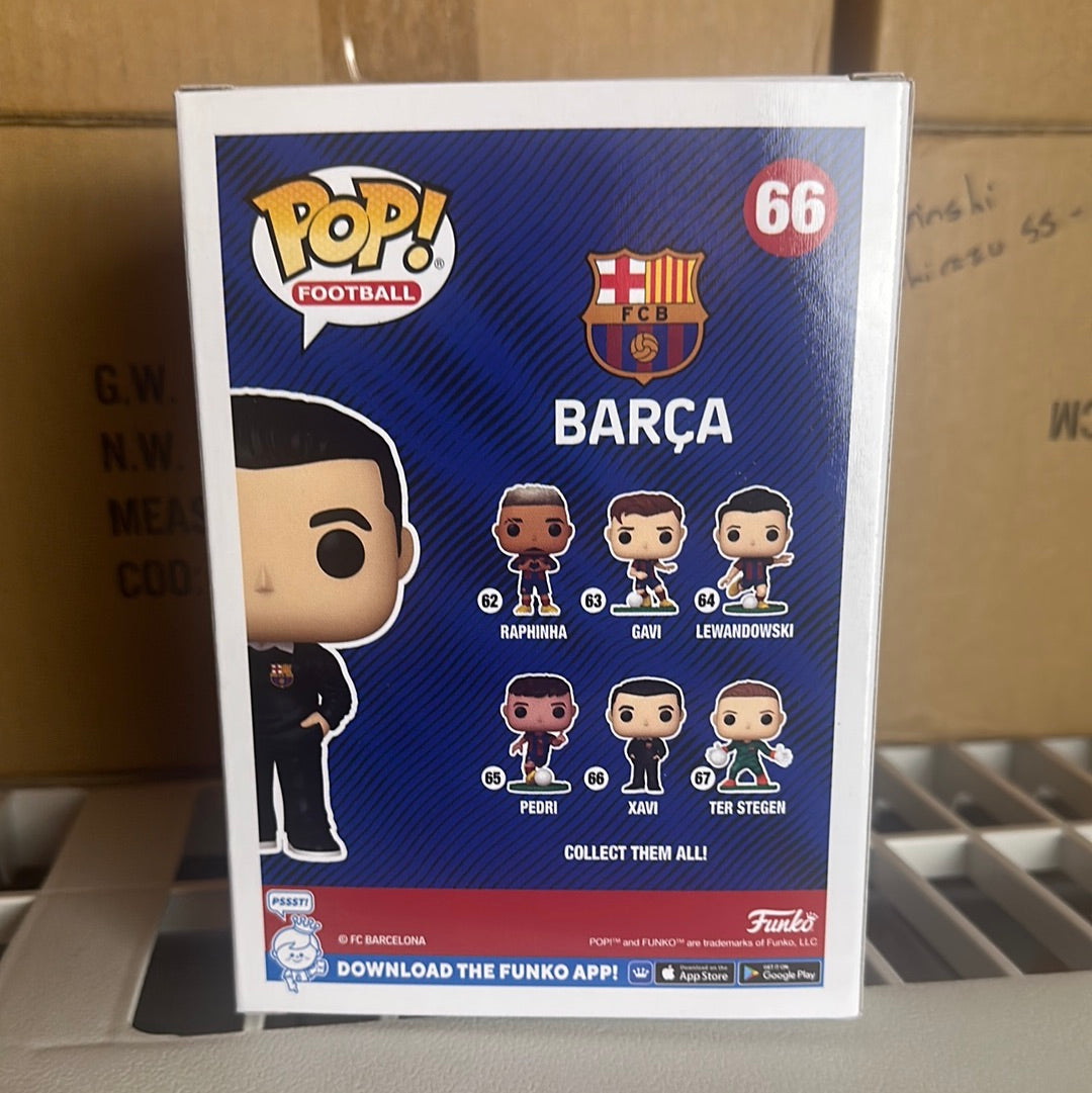Funko POP! Football Soccer FC Barcelona Xavi Figure #66