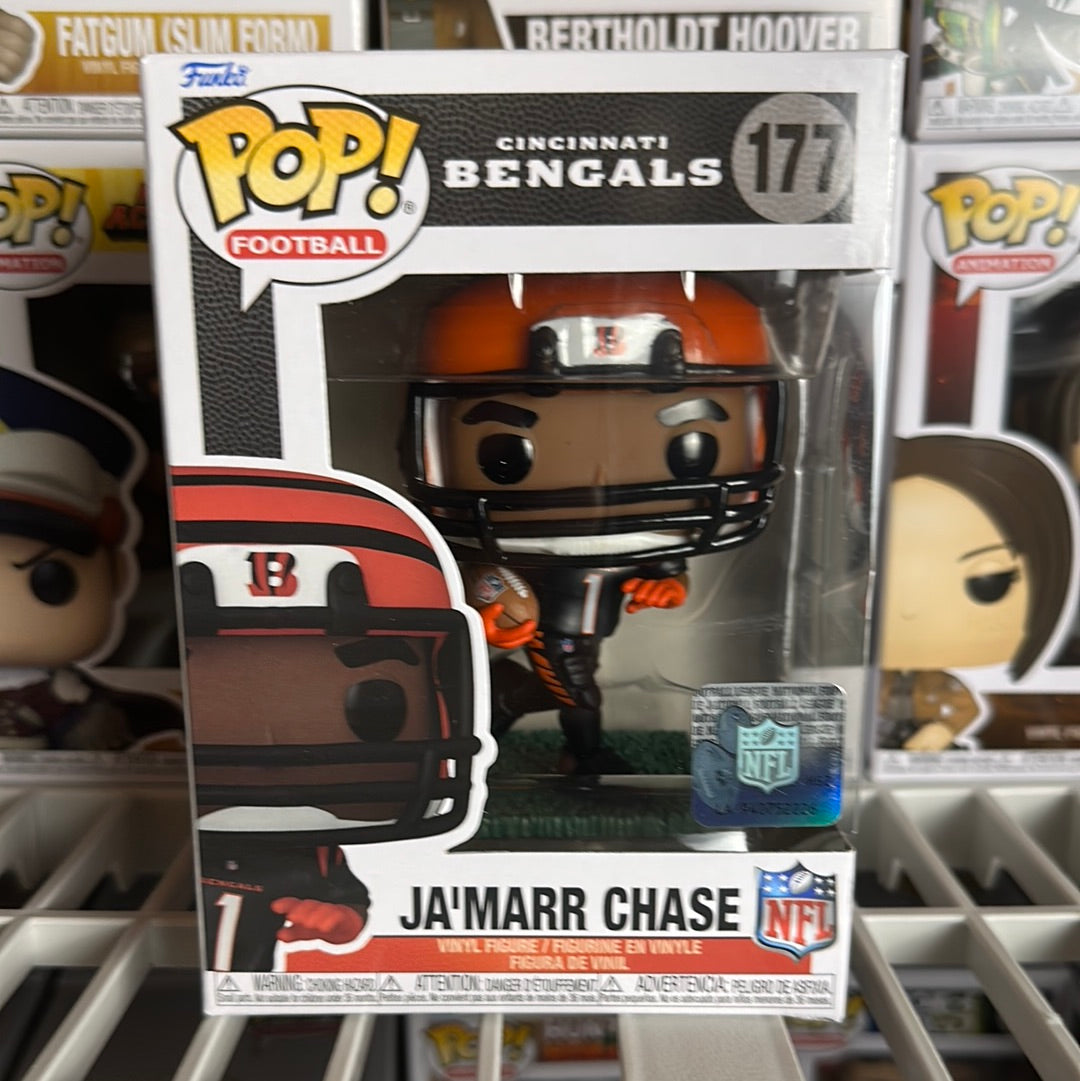 Funko POP! NFL Football Bengals Ja'Marr Chase Figure #177 – Lonestar Finds