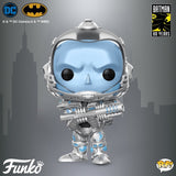 Funko POP! DC Batman & Robin Metallic Mr. Freeze Figure #342!