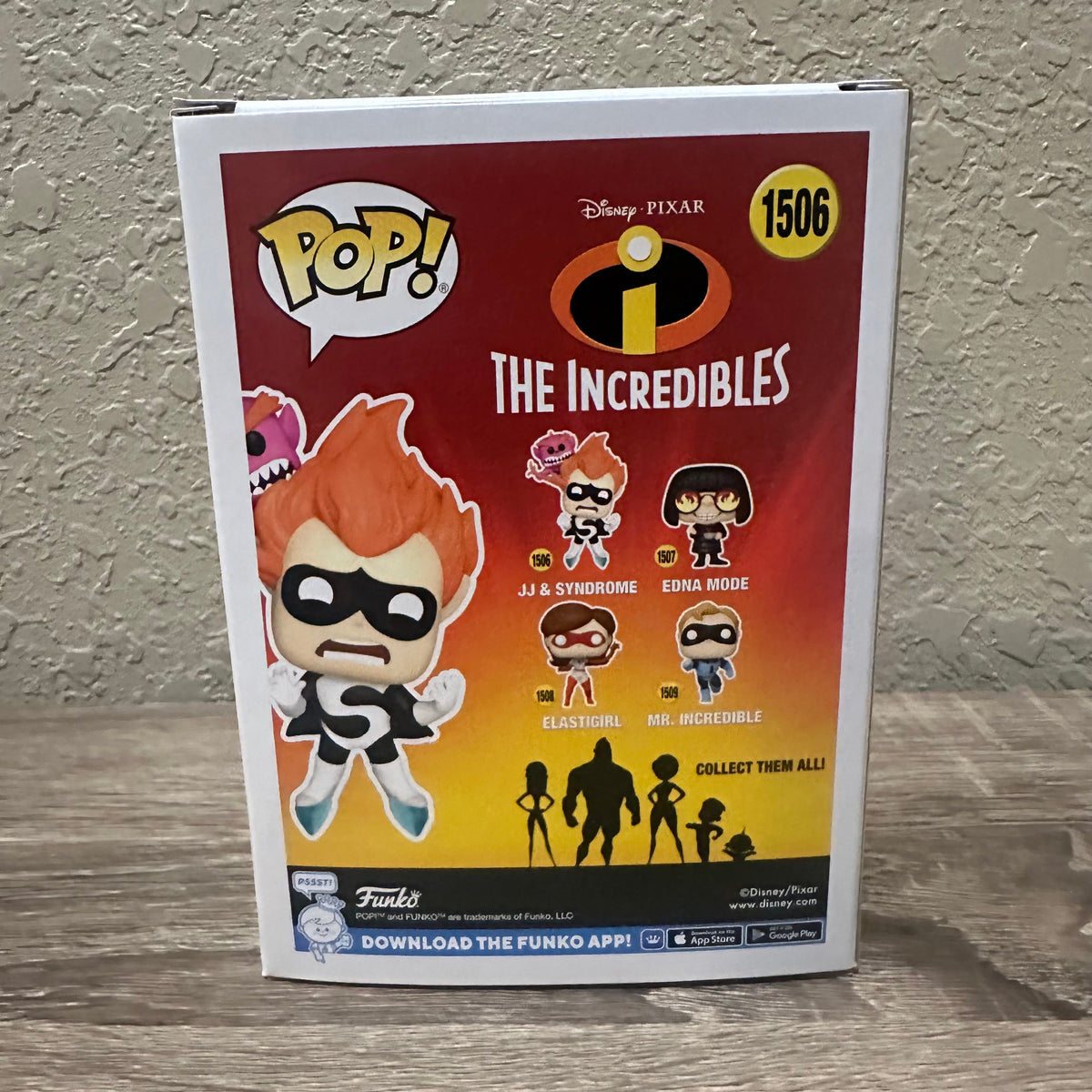 Funko Pop! Disney Pixar The Incredibles JJ & Syndrome Figure #1506!