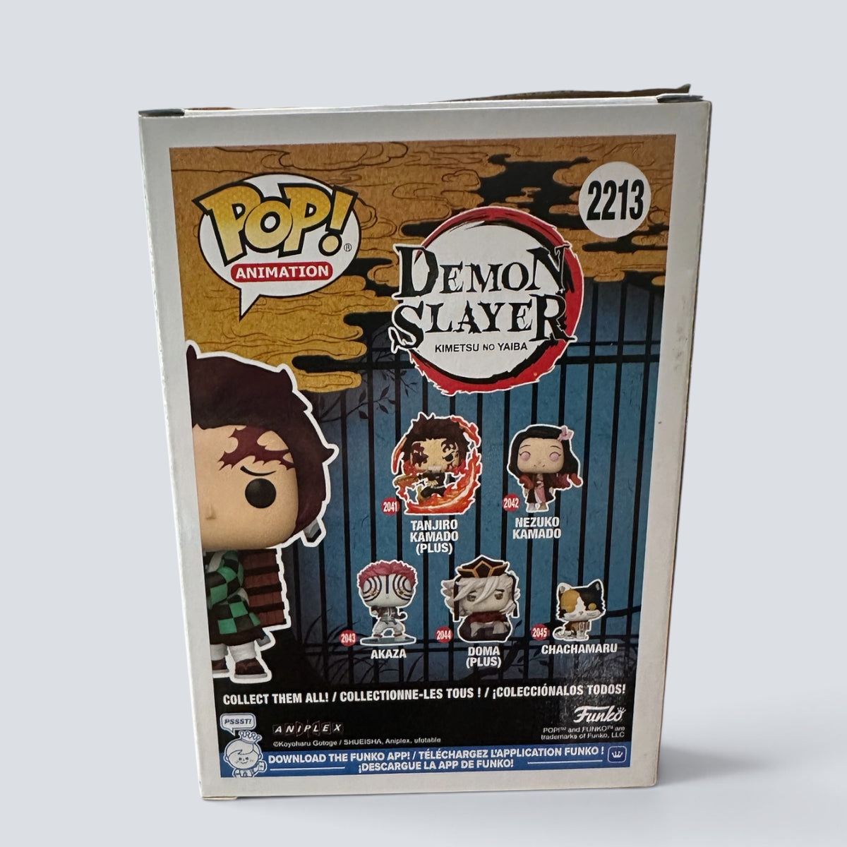 Funko POP! Anime Demon Slayer Tanjiro Kamado with Crow Exclusive #2213!