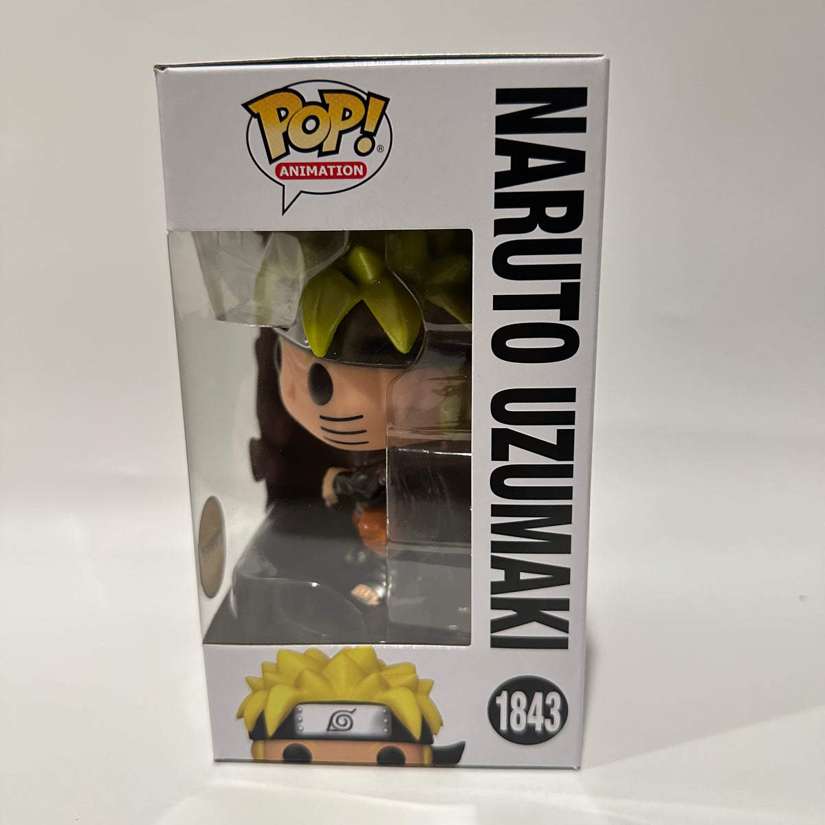 Funko POP! Anime Naruto Uzumaki with Kunai & Shuriken Metallic Chase #1843!
