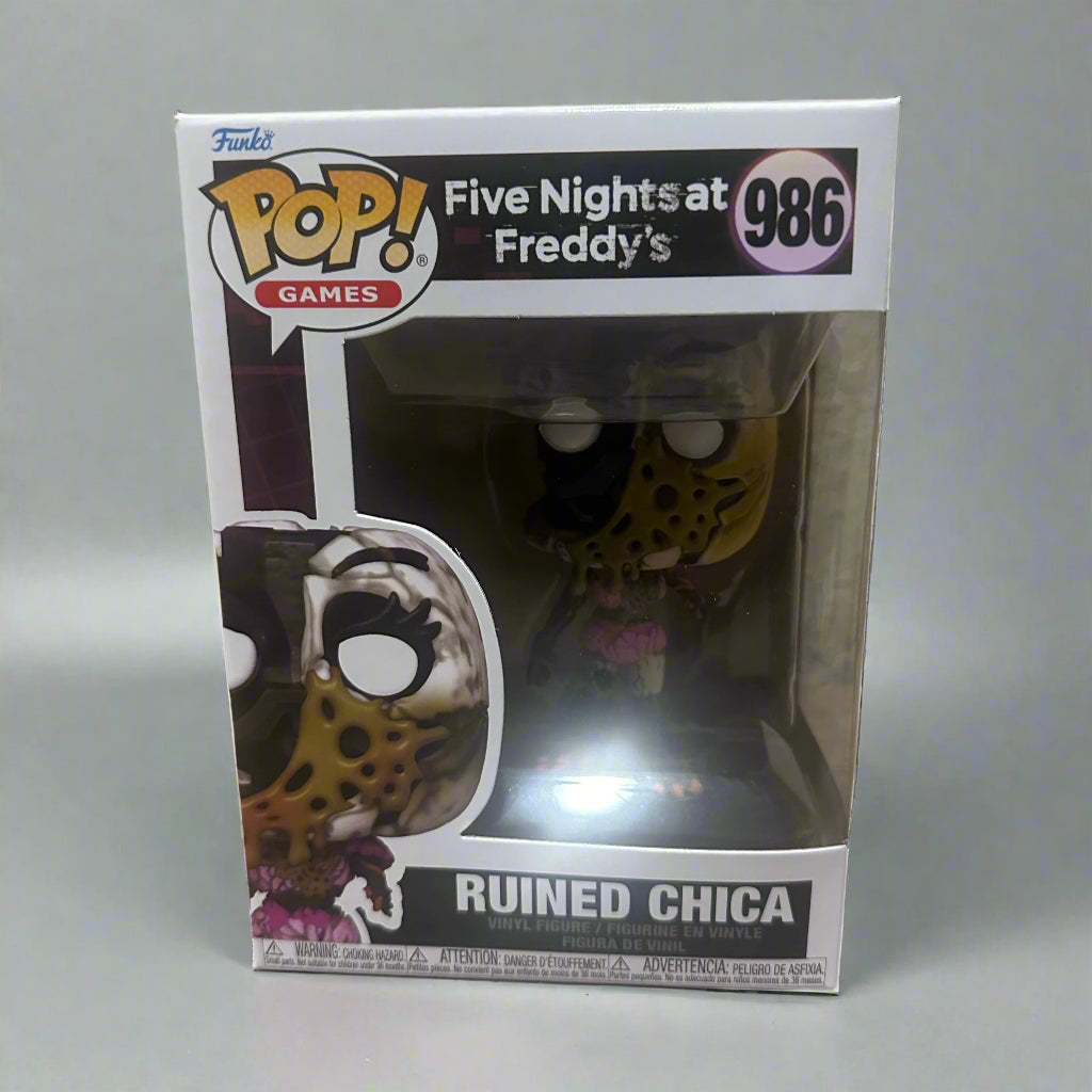 Funko POP! FNAF Five Nights At Freddy’s Ruined Chica Figure #986!