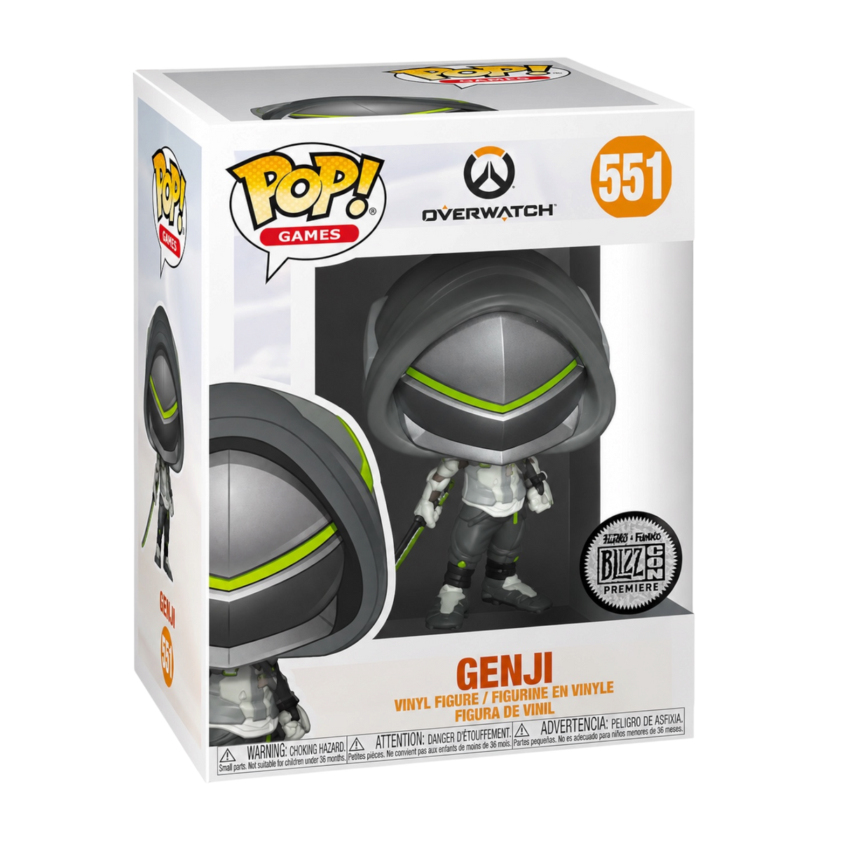 Funko POP! Games Overwatch Genji Exclusive Figure #551!