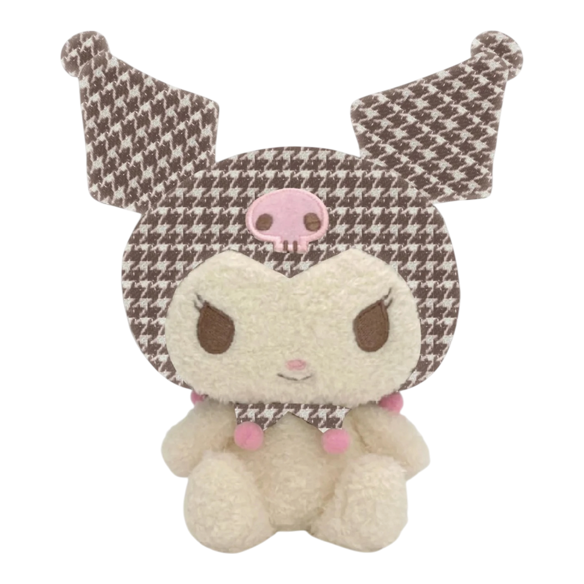 Sanrio Hello Kitty Kuromi 7” Houndstooth Plush