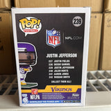 Funko POP! NFL Football Justin Jefferson Minnesota Vikings #239!