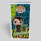 Funko POP! The Real Ghostbusters Peter Venkman with Slimer Figure #1785!