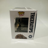 Funko POP! Movies Jurassic World Fossil Triceratops Dinosaur Figure #1681!