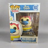 Funko POP! Nickelodeon Ren & Stimpy Space Madness Stimpy Figure #1533!