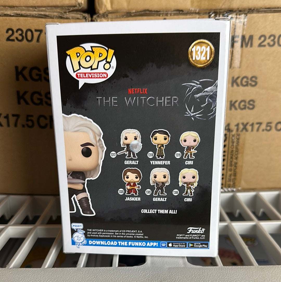 Funko POP! The Witcher Geralt Training Exclusive Figure #1321!