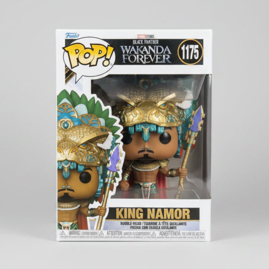 Funko Pop! Marvel Black Panther Wakanda Forever King Namor Figure #1175!