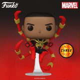 Funko POP! Marvel Spider-Man Miles Morales Iron Spider Unmasked Chase #1448