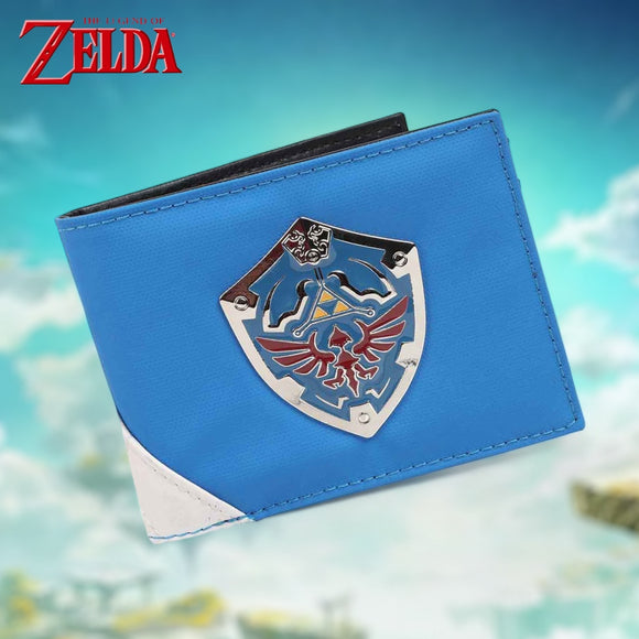 Zelda Metal Hyrule Crest Bi-Fold Wallet