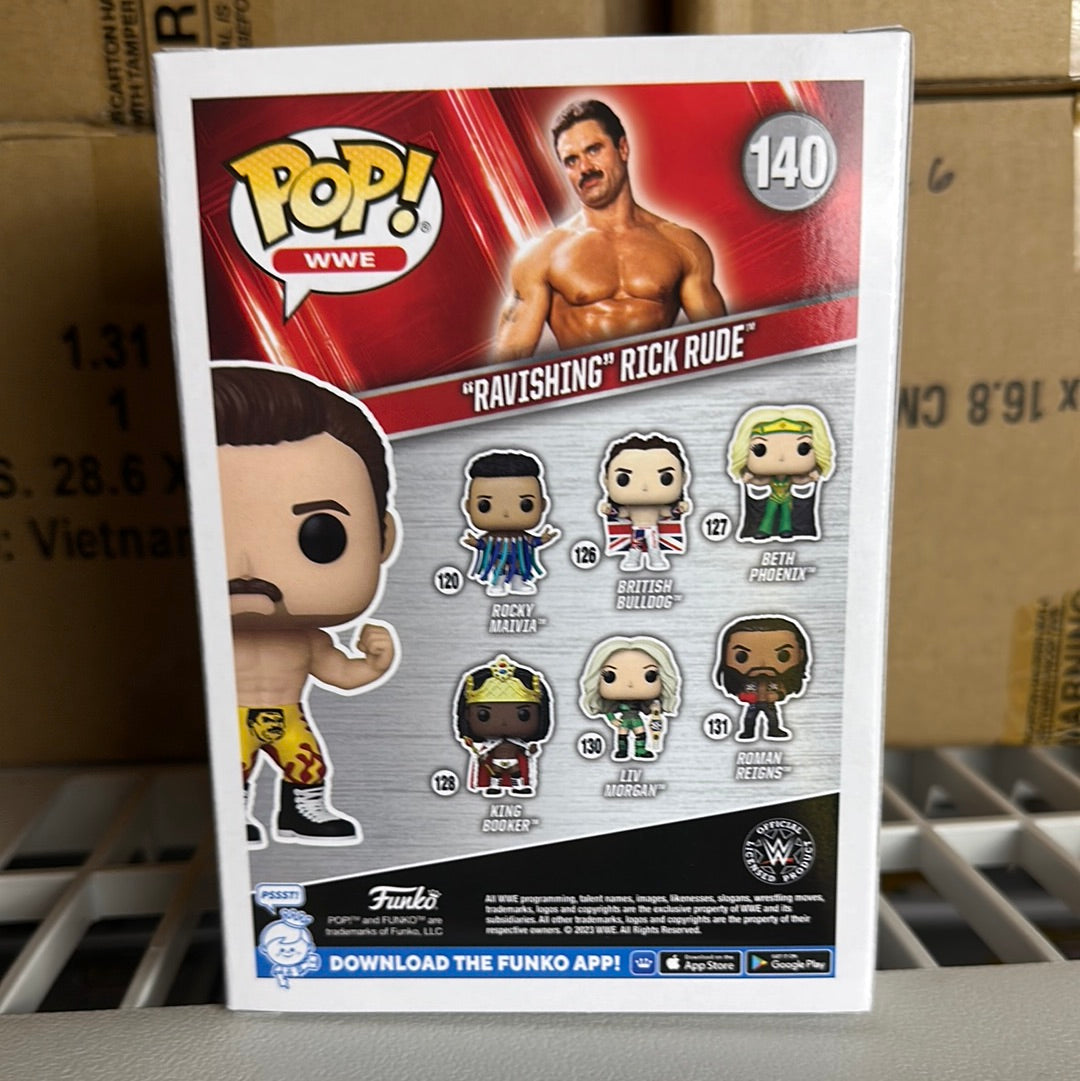 Funko Pop! WWE Ravishing Rick Rude Figure #140!