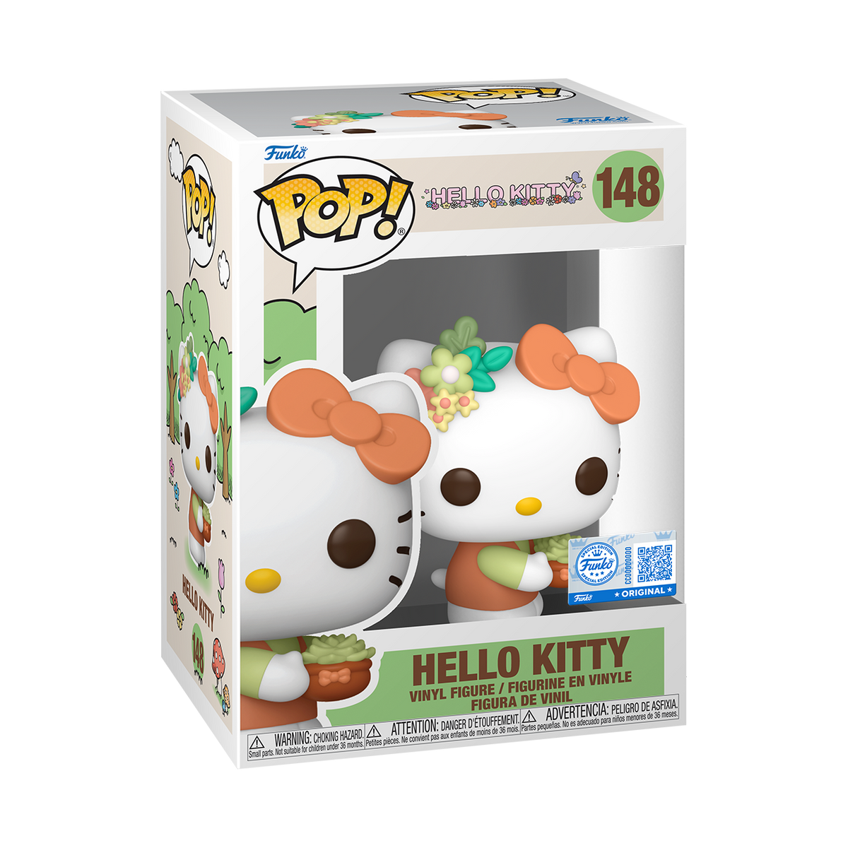 Funko POP! Sanrio Hello Kitty Garden Outfit Exclusive Figure #148!