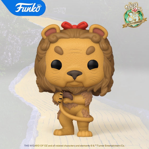 Funko POP! Wizard of Oz 85th Anniversary Cowardly Lion Figure #1515!