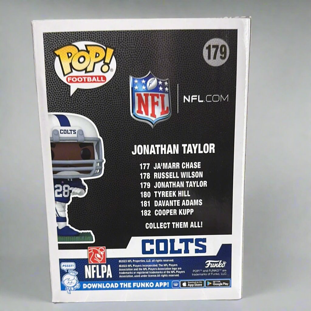 Funko POP! NFL Football Colts Jonathan Taylor Figure #179