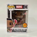 Funko POP! Marvel Spider-Man Miles Morales Iron Spider Unmasked Chase #1448