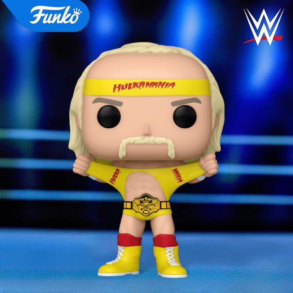 Funko Pop! WWE Hulk Hogan Hulkamania with Belt Figure #149!