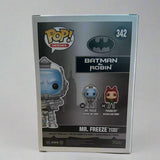Funko POP! DC Batman & Robin Metallic Mr. Freeze Figure #342!
