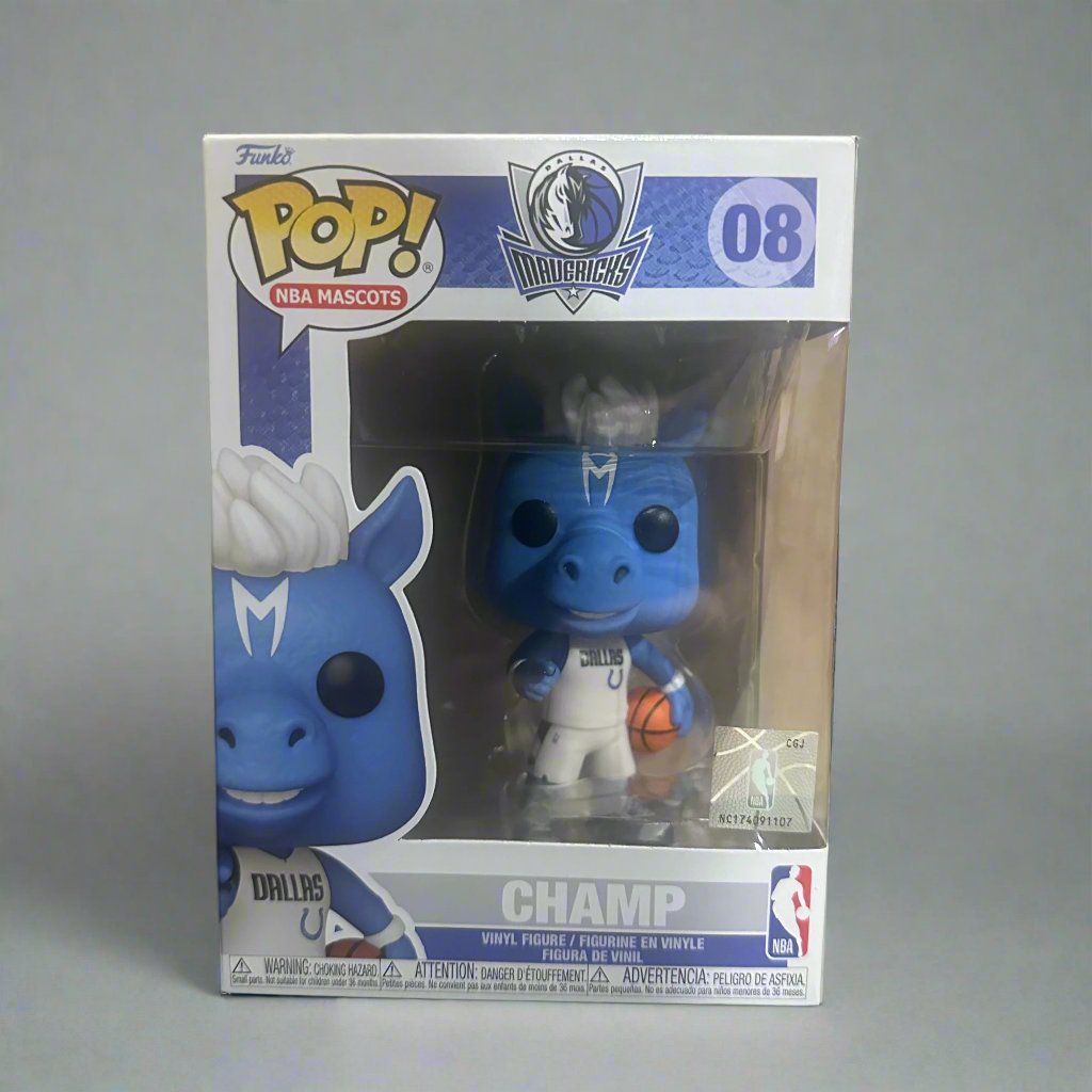 Funko POP! NBA Mascots Dallas Mavericks Champ Figure #08!