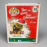 Funko Pop! Dr Seuss How the Grinch Stole Christmas - Grinch with Bag Deluxe Figure!