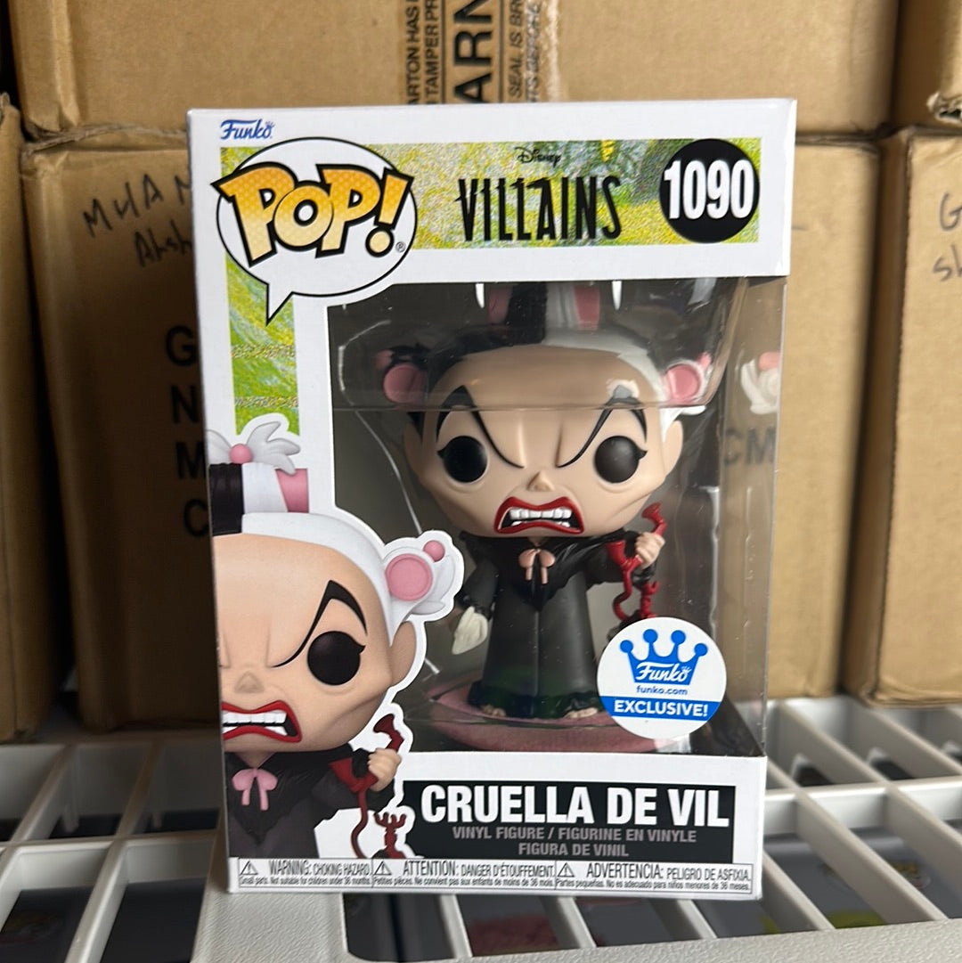 Figurine Funko Cruella Figurine POP! Disney Vinyl Cruella (Making