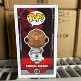 Funko POP! Star Wars Return of the Jedi Admiral Ackbar Exclusive #617!