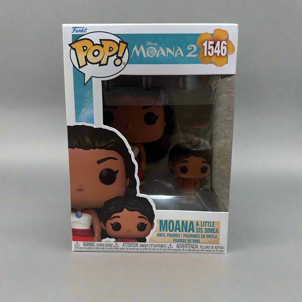 Funko POP! Disney Moana 2 - Moana & Little Sis Simea Figure #1546