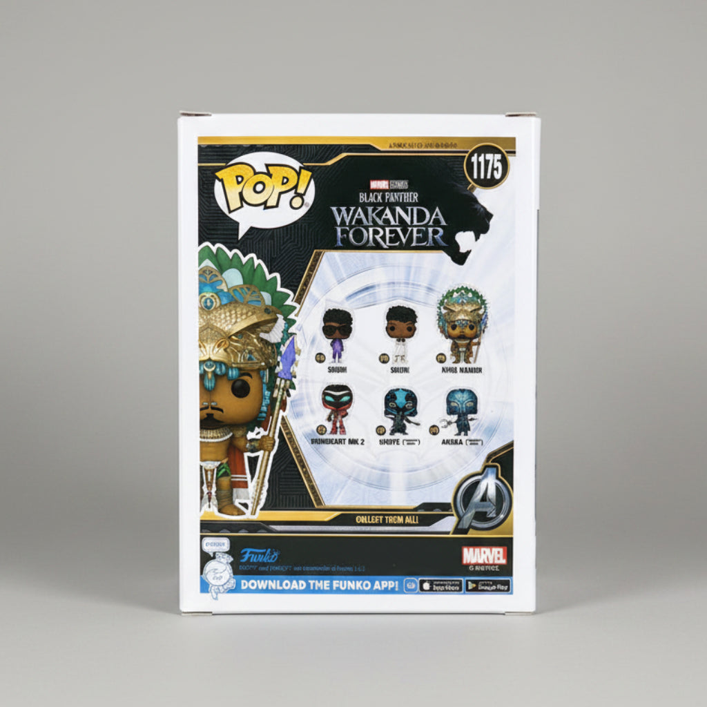 Funko Pop! Marvel Black Panther Wakanda Forever King Namor Figure #1175!