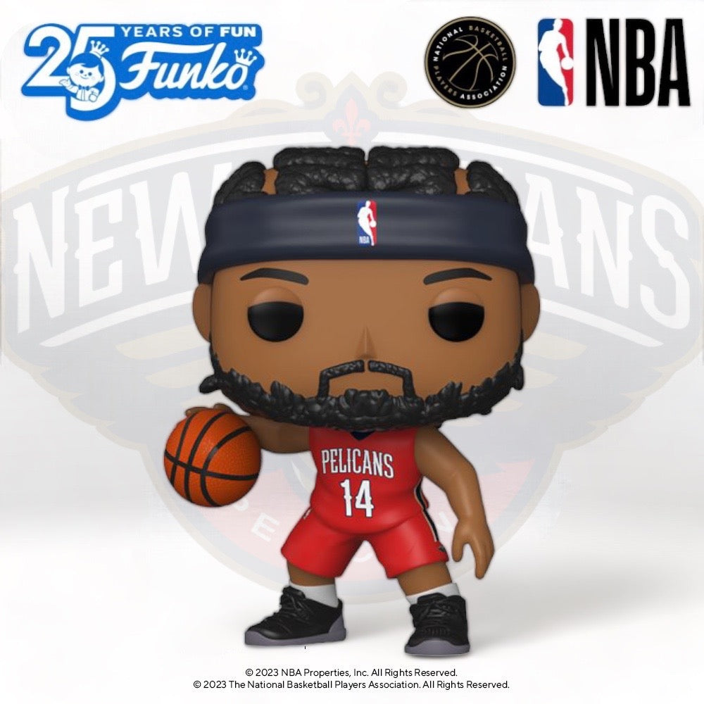 Funko POP! NBA Basketball Brandon Ingram New Orleans Pelicans #168!