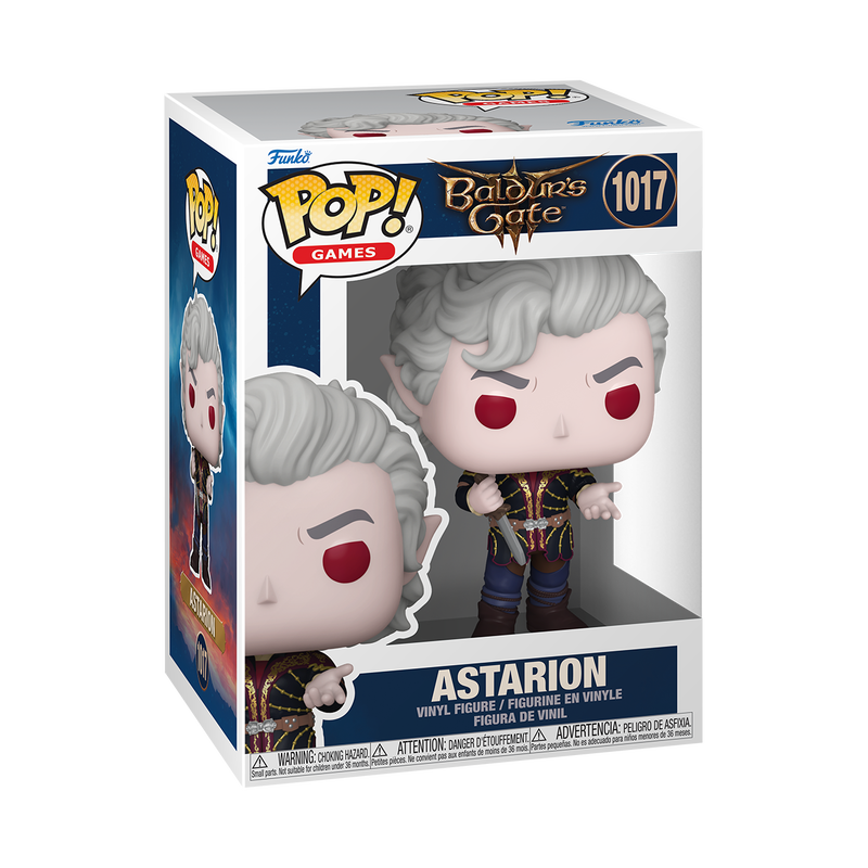 Funko POP! Games Dungeons & Dragons Baldur’s Gate Astarion Figure #1017!