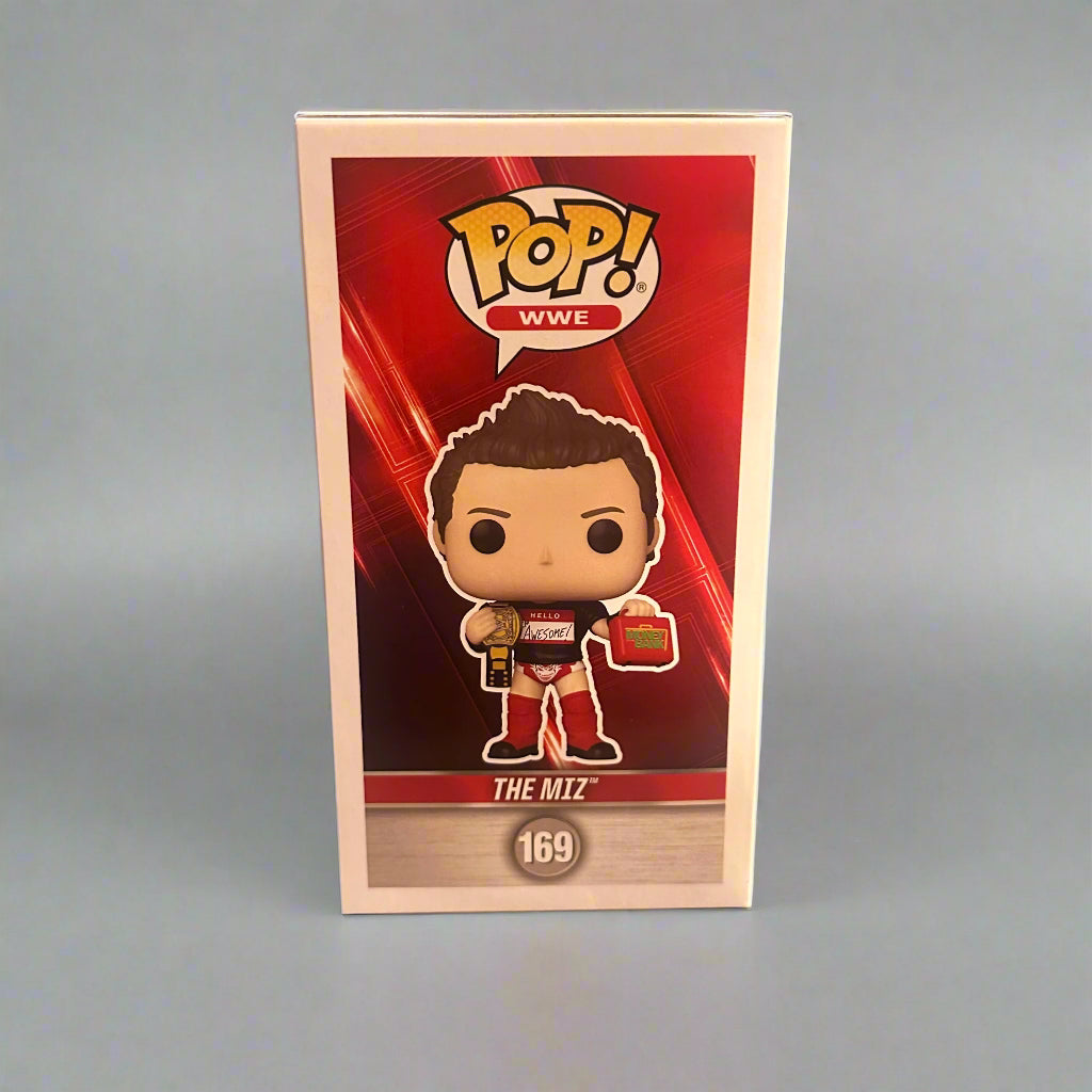 Funko Pop! WWE The Miz with Money in the Bank Briefcase Figure #169!