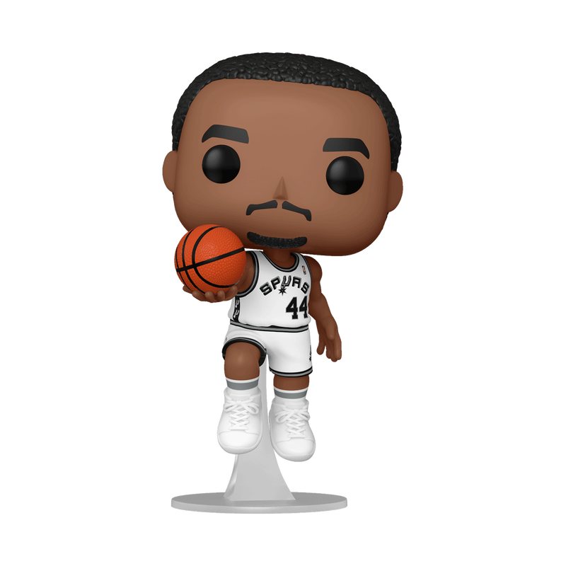 Funko POP! NBA Basketball Legends The Iceman George Gervin Hardwood Classics San Antonio Spurs Figure #105!