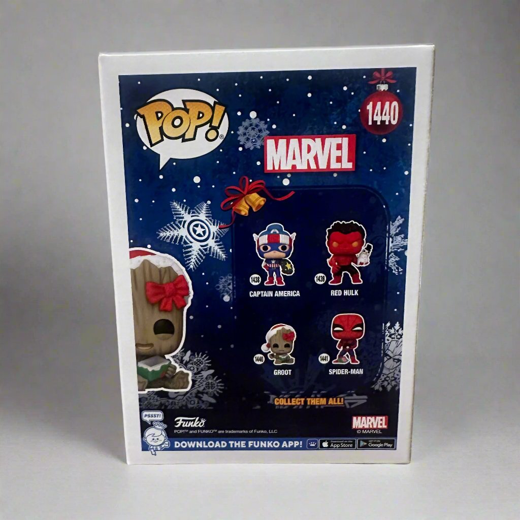 Funko POP! Marvel Holiday Groot Opening Gift #1440!
