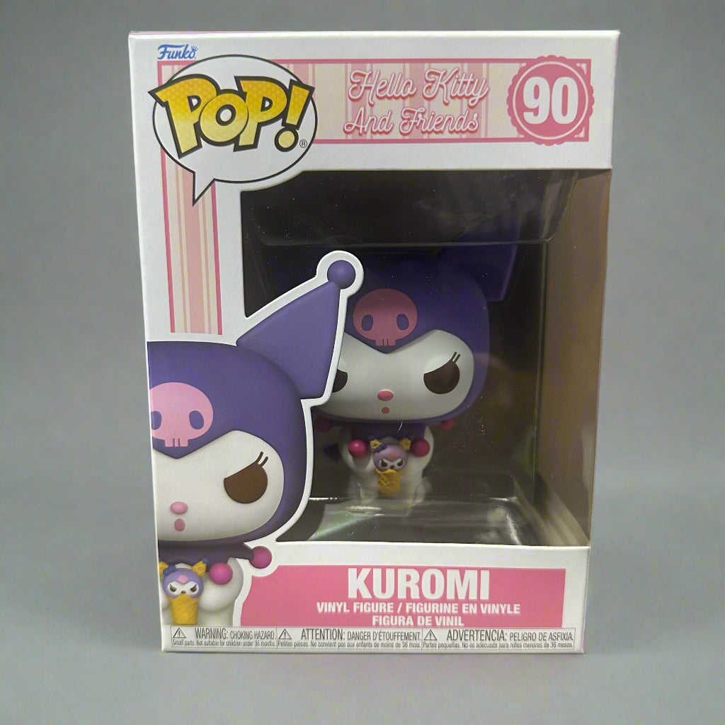 Funko POP! Sanrio Hello Kitty & Friends Kuromi with Ice Cream Figure #90