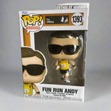Funko POP! The Office Fun Run Andy Figure #1393!