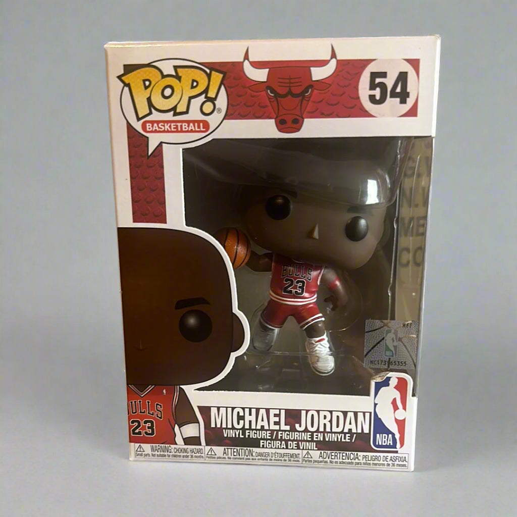 Funko POP! NBA Basketball Michael Jordan Chicago Bulls Figure #54!