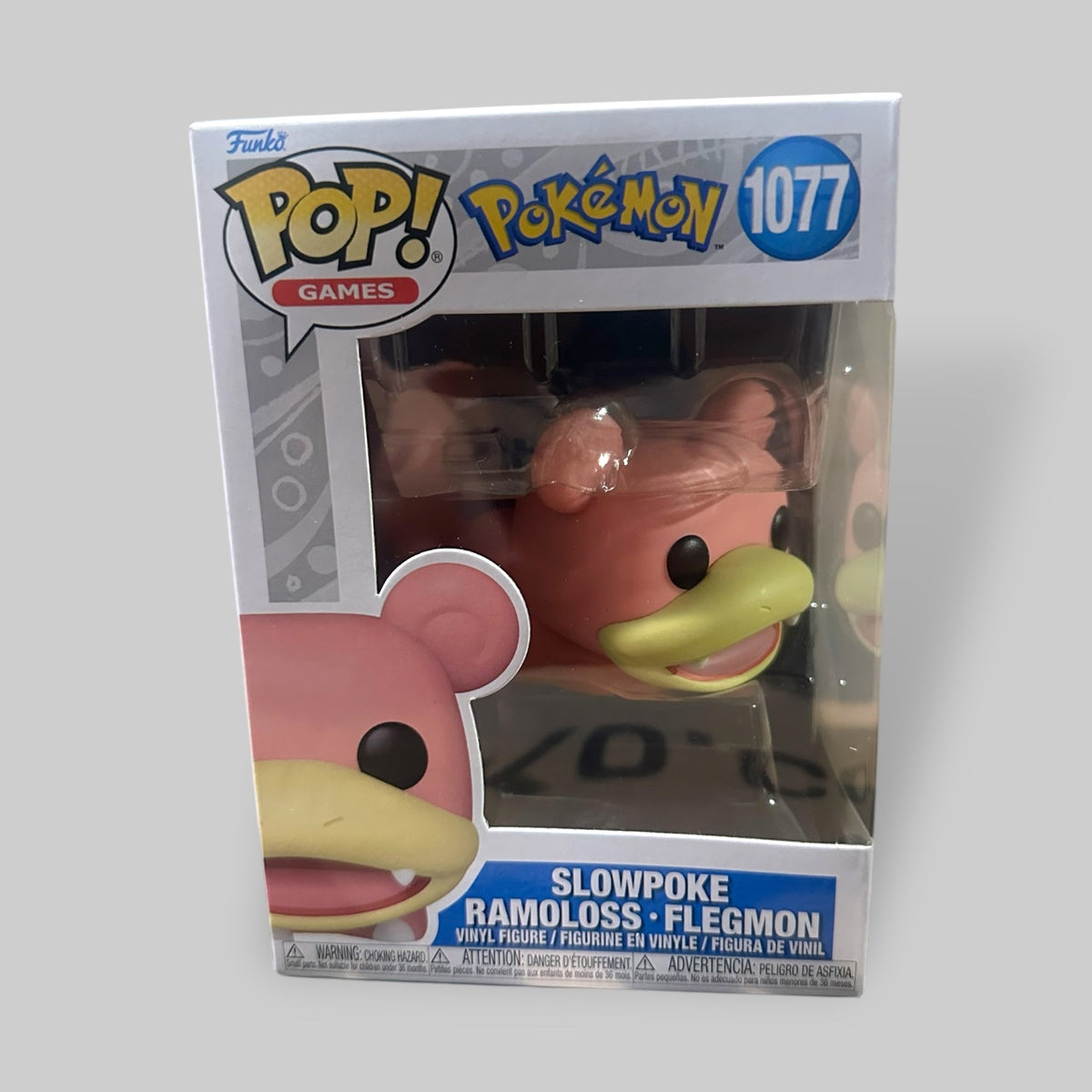 Funko POP! Pokemon Slowpoke Figure #1077!