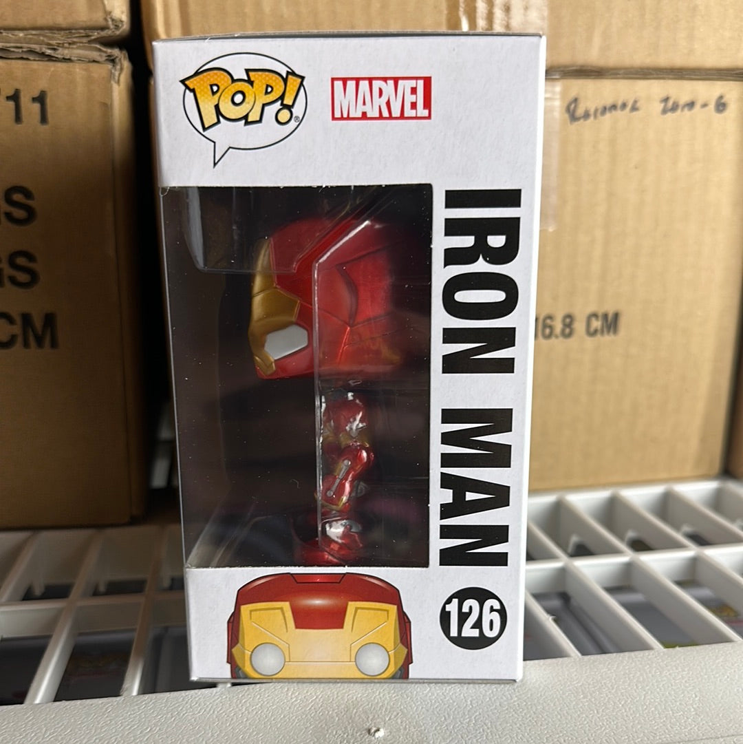 Funko POP! Marvel Captain America Civil War Iron Man #126!