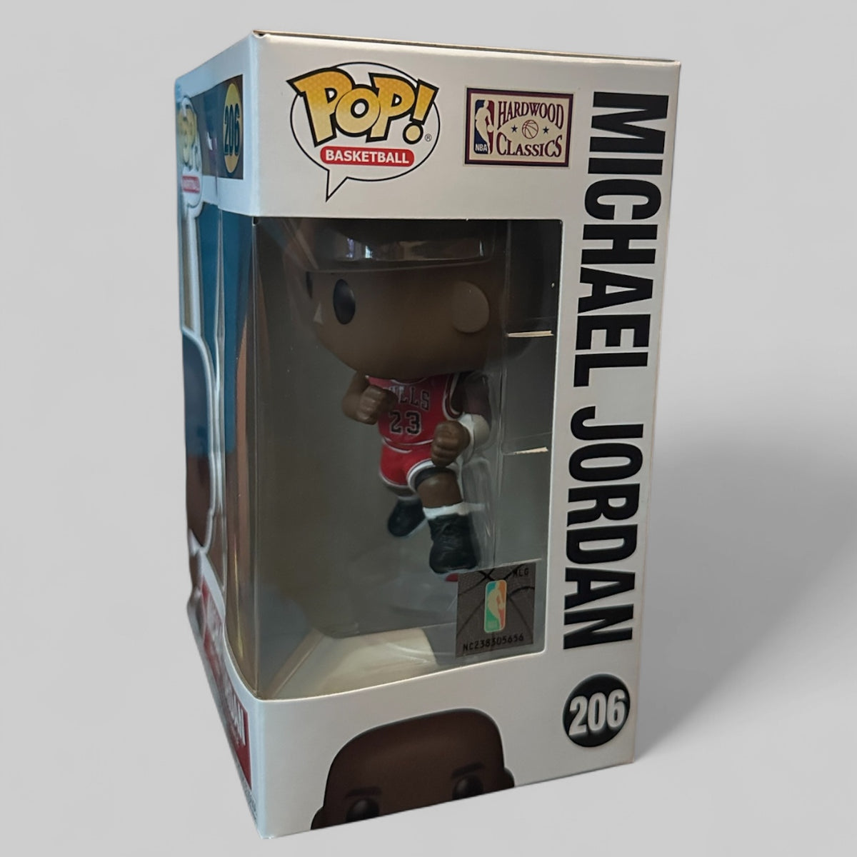 Funko POP! NBA Legends Michael Jordan 1989 Playoffs Chicago Bulls Figure #206!