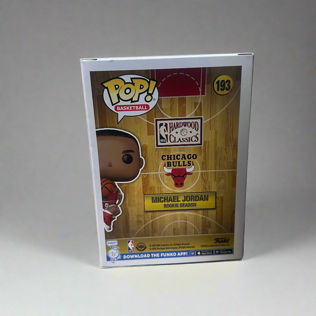 Funko POP! NBA Legends Michael Jordan Rookie Chicago Bulls Figure #193!